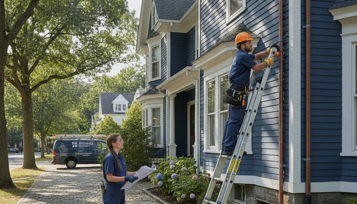 Professional plumber providing plumbing repair service in Wellesley, MA