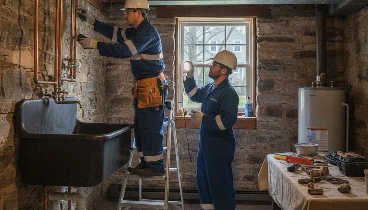 Plumbing repair service in Wellesley, MA for residential and commercial plumbing issues