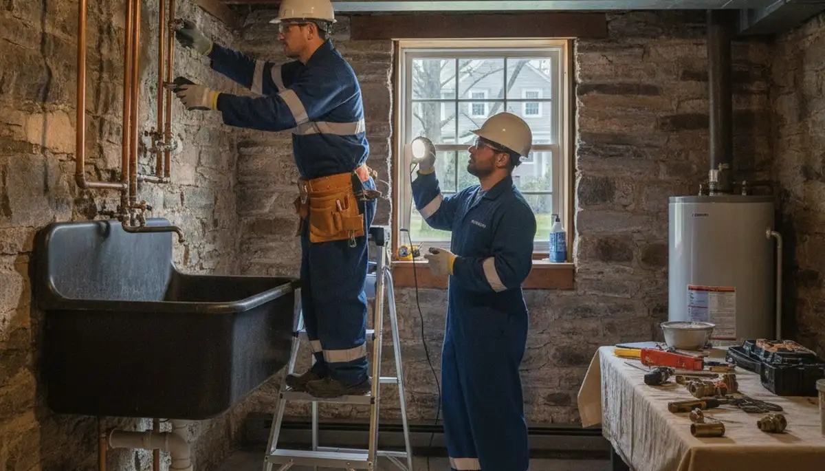 Plumbing repair service in Wellesley, MA for residential and commercial plumbing issues