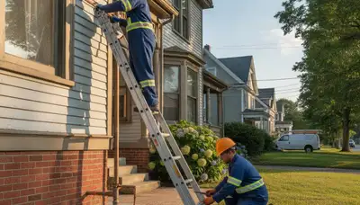 Plumber repairing pipes in Wellesley, MA for emergency plumbing service