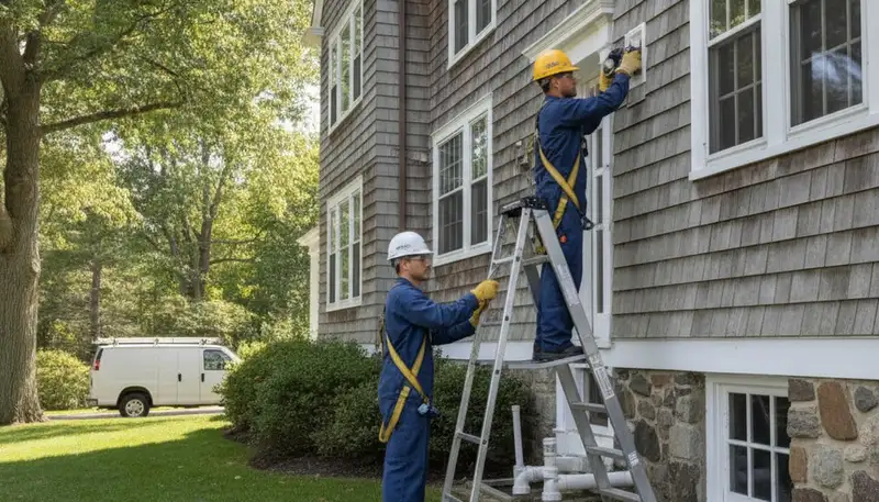 Plumber in Wellesley, MA providing professional plumbing repair services