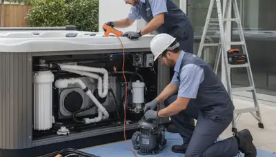 Spa repair service for Wellesley, MA homes by On Call Plumbers