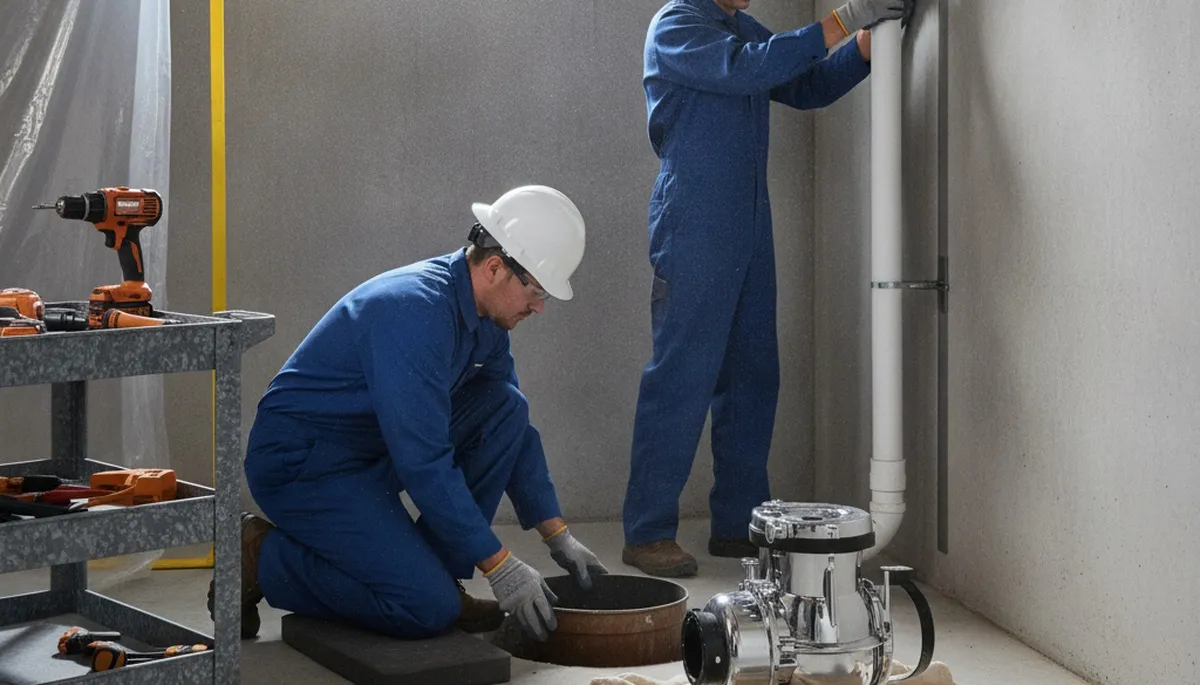 Sump pump installation for Wellesley, MA homes by local plumbing repair specialists